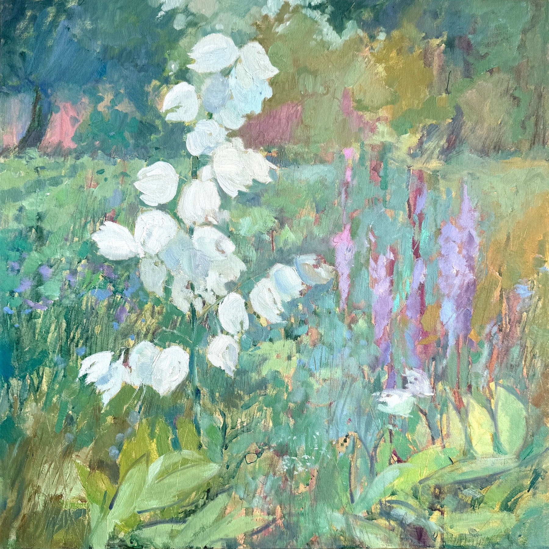 Where will we end up tomorrow?, oil on canvas board by Ksenia Kudelkina